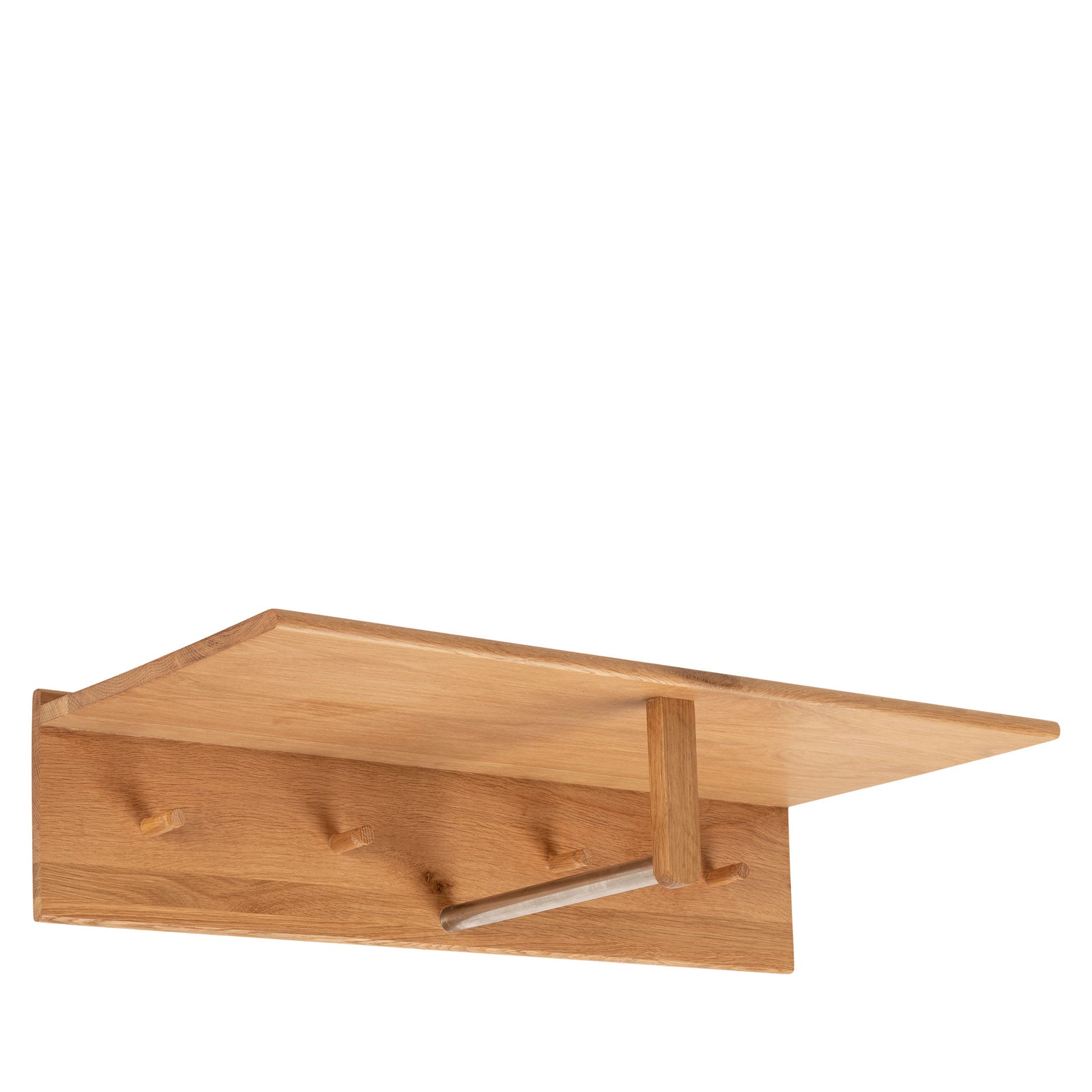 Wood II multi knagerække eg L75 cm